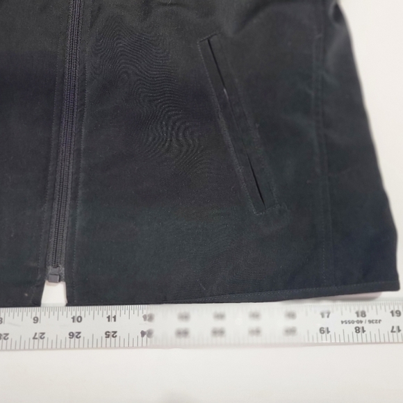 Haley Reserve Golf Vest Women's Size Small Black Zipper Front Breathable Lining - Picture 7 of 9